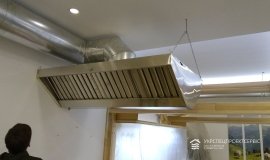 Монтаж вентиляции в магазине "Дом Кофе"