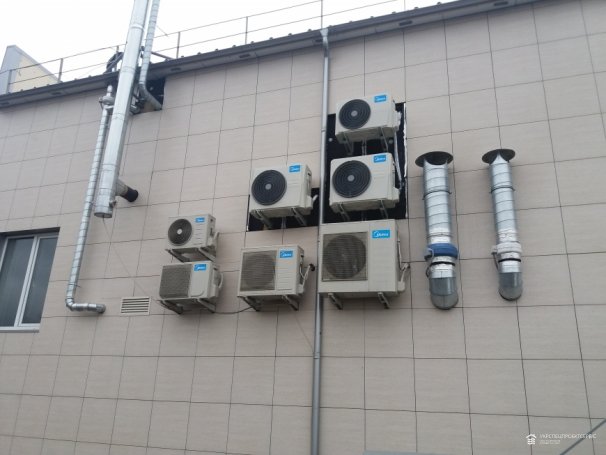 Монтаж припливно-витяжної системи вентиляції та системи кондиціювання «АЙКОНКАРС»