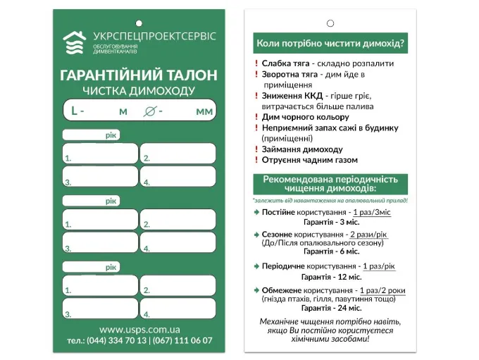 Чистка димоходу